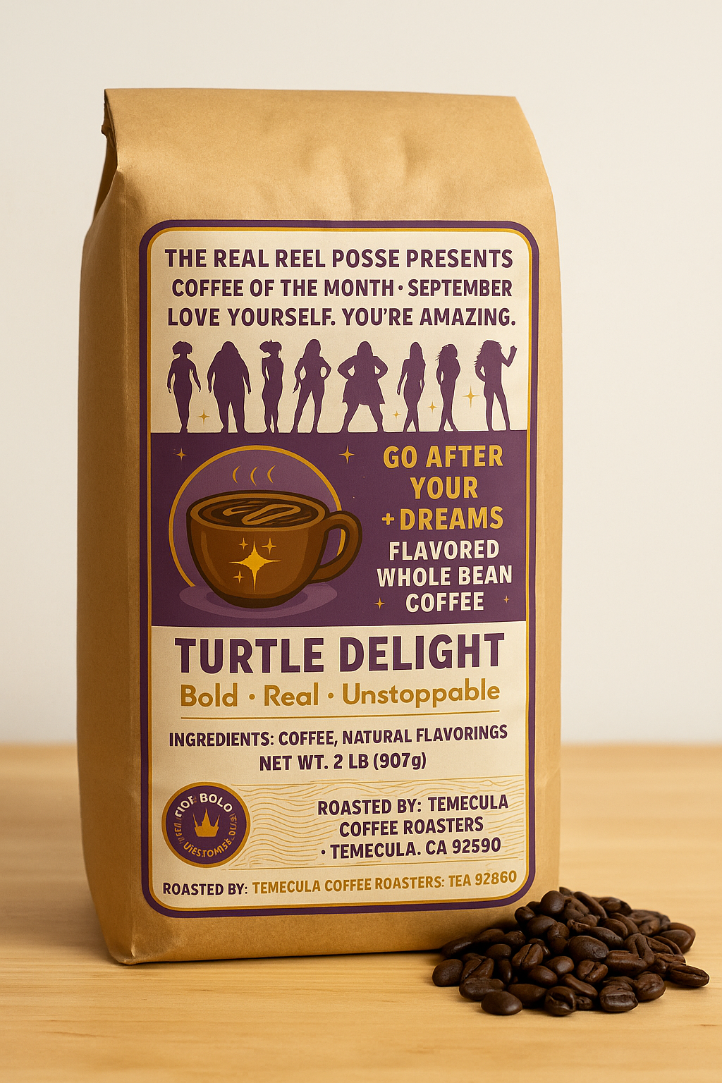 2lb Whole Bean -RRP Coffee of the Month-September