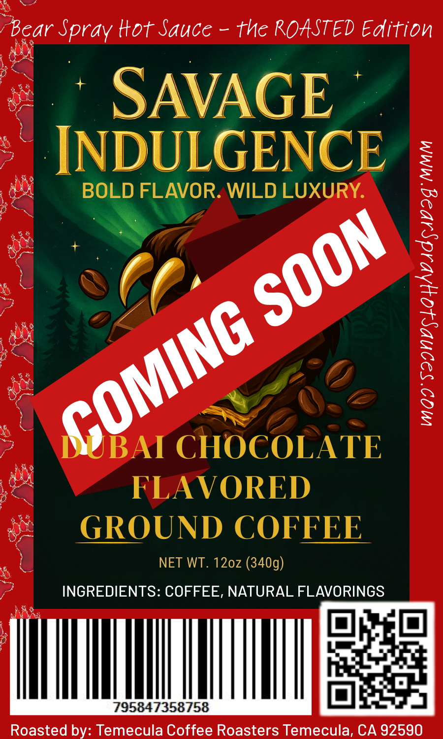 Savage Indulgence-Dubai Chocolate Coffee