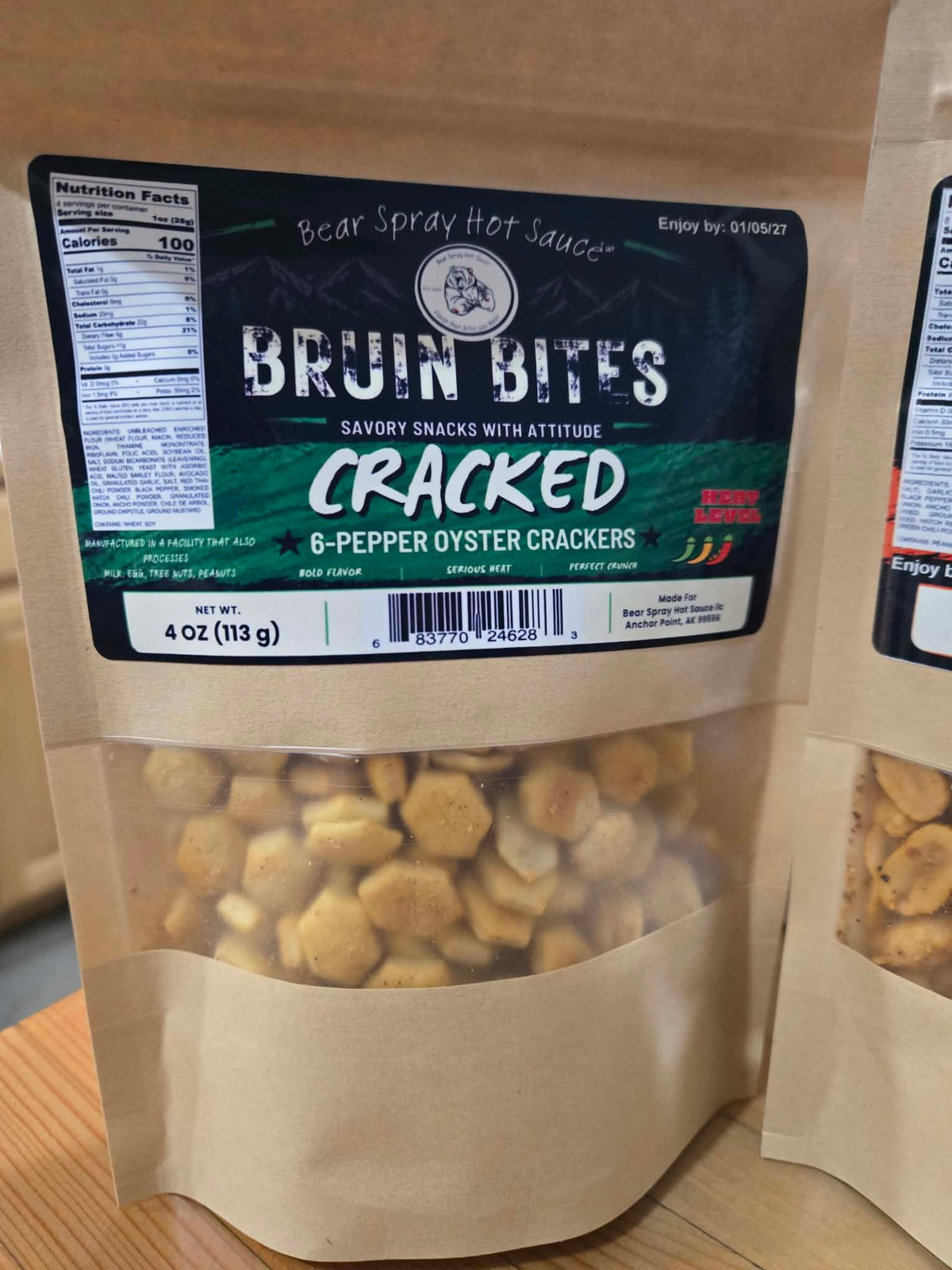 Cracked – 6 Pepper Oyster Crackers